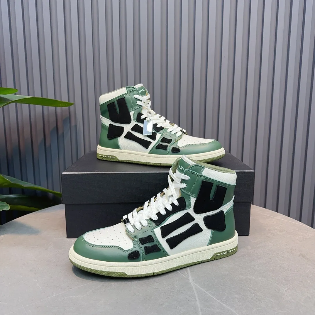 Men's shoes💰620💰 AMIRI AMIRI trendy brand hot sale🔥 Available all year round✅Couples💑 Official website synchronization Imported fabrics 1⃣️ratio 1⃣️Re-engraved, original factory special original sole, 35-45 (38.45. Non-refundable)